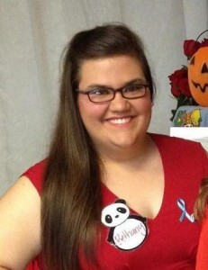 Bethany Scott smiles at the camera during Fall 2012 Sorority Recruitment. (Scarlet Butner)