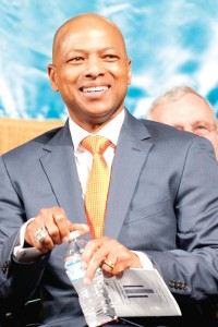Jerry Reese at Spring 2011 Commencement
