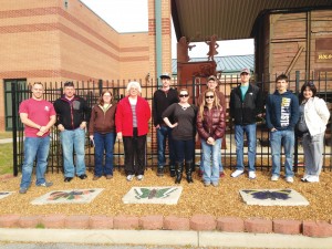 Students, alongside Dr. Carls, visit the United States Holocaust Muesem where they listened to an account from a Holocaust survivor. (Alice-Catherine Carls)