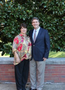 Virginia Grimes and Bud Grimes have given 23 years of service to the UTM community. (Sheila Scott)