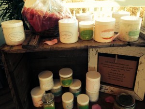 Ellie Holt’s beauty and skincare products are all-natural and made locally with herbs and products from the Holt Family Farms in Dresden. (Ellie Holt)