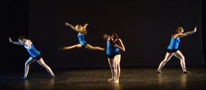 'Anxiety' performance featuring Shannon Jester, Georgia Ciprian, Carly Hill and Ciera Fielding. (Megan Riley)