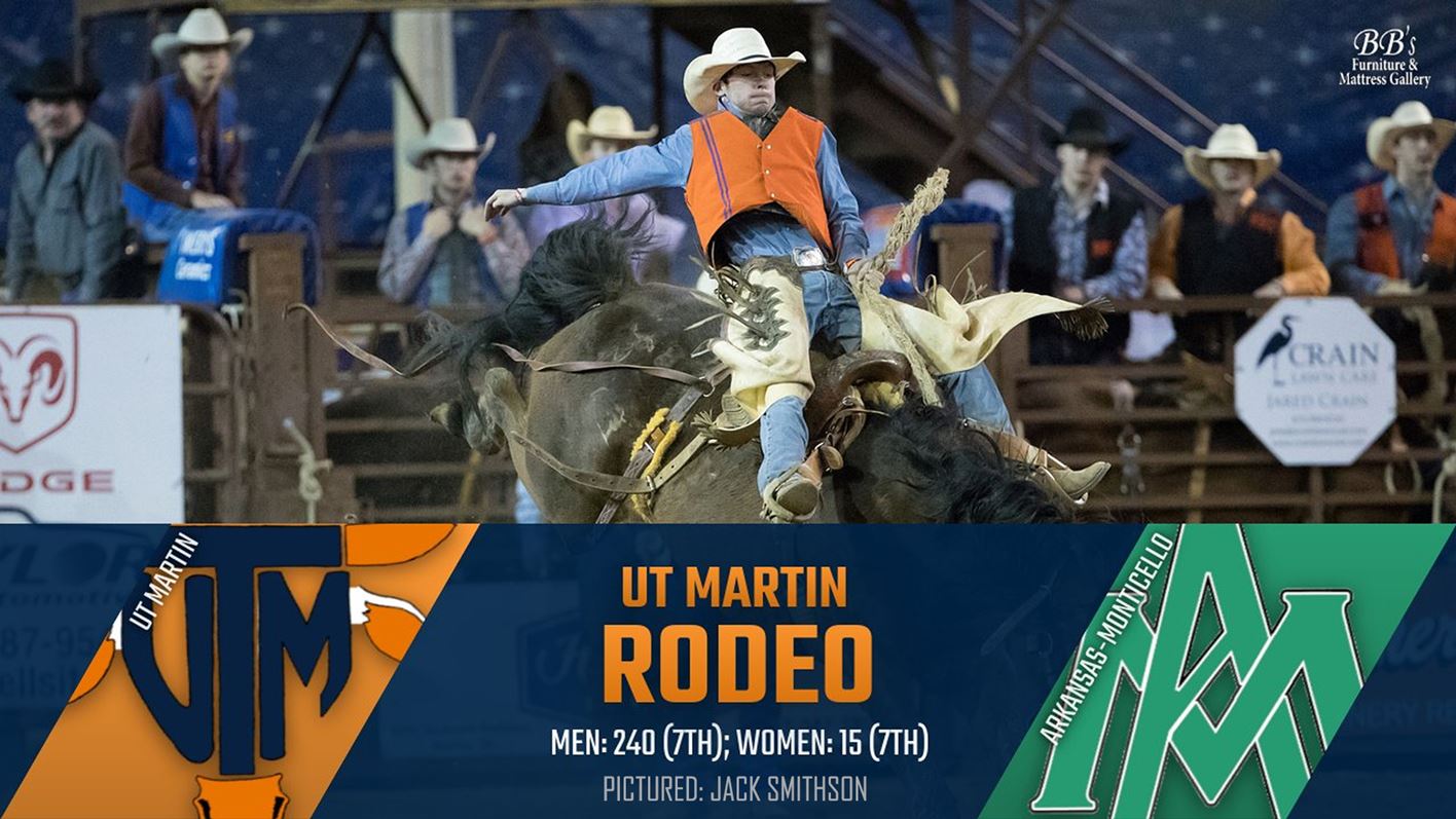UTM rodeo continues busy spring slate at ArkansasMonticello The Pacer