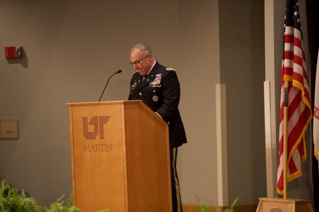 Veterans Day ceremony speaker